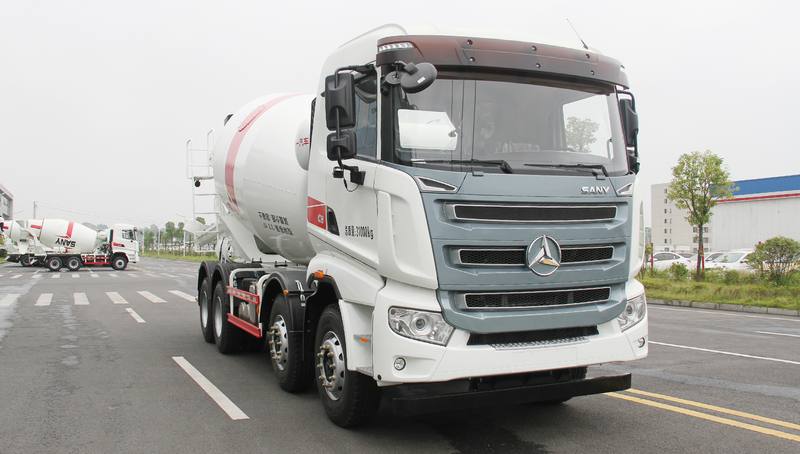 Xe trộn bê tông trên 10m³ (Dòng xe công suất lớn)